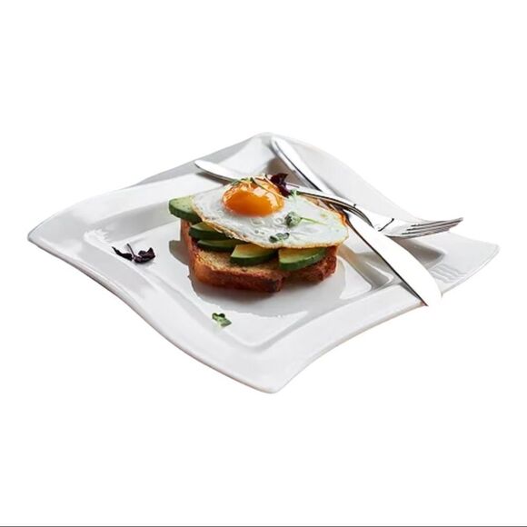 VILLEROY & BOCH New Wave Premium Porcelain White Dinner Plate - Picture 1 of 8